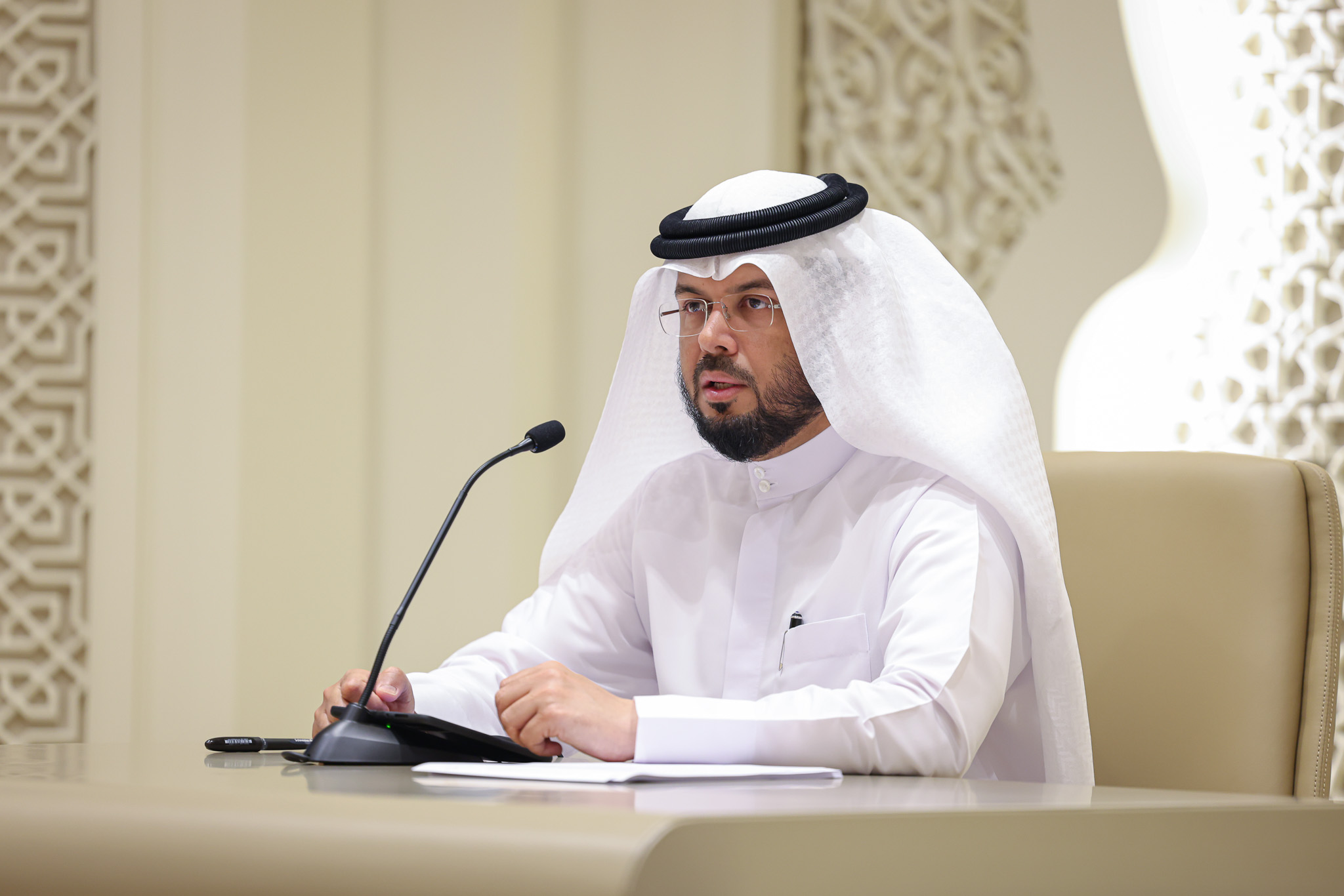 رئيس مجمع القرآن الكريم  يعتمد اللائحة التنظيمية لإدارة المقارئ
